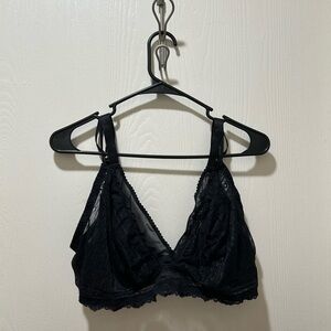 Adore Me Black Lace Bralette